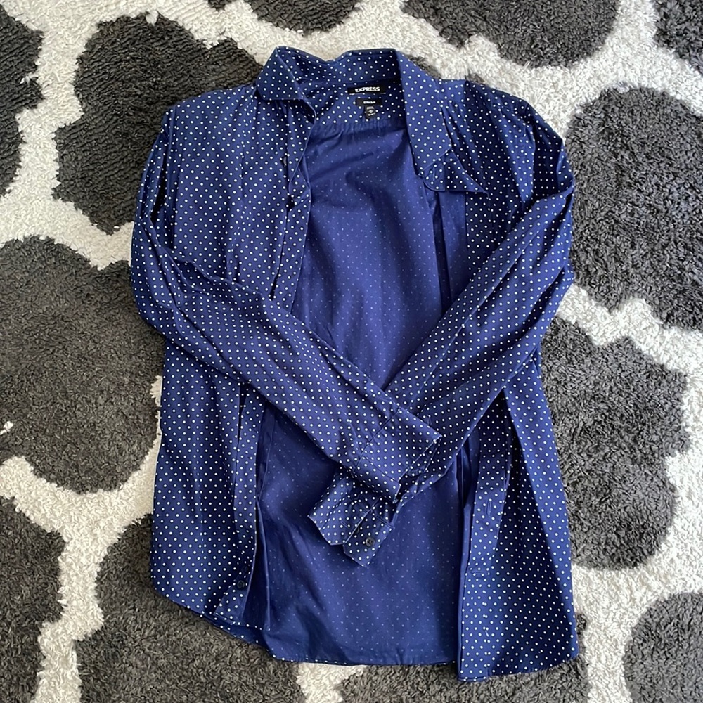 Mens Express Button Down Shirt